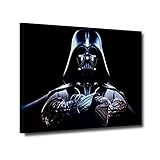 ZHONGYUTONG Darth Vader Filmposter Kunstdruck Gerahmt HD-Leinwand Wandbilder Heimdekoration für...
