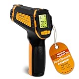 Infrarot Thermometer Digital Laser Temperaturmessgerät -58°F~1112°F (-50°C～600°C) IR...