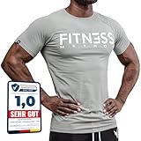 Fitness Method, Sport T-Shirt Herren, Slim-Fit Shirt bequem & hochwertig Männer, Rundhals &...