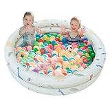 Aufblasbarer Planschbecken für Kinder, verschleißfester aufblasbarer Pool, Badewanne mit...