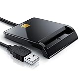 CSL - USB Chipkartenleser SmartCard Reader - Plug and Play - Power Status-LED - USB Bus-Powered -...
