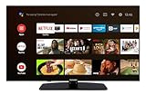 Telefunken Android TV 40 Zoll Fernseher (Full HD Smart TV, HDR, Triple-Tuner, Bluetooth) XF40AN750M,...