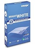 Onuge Bright White Teeth Whitening Strips – Bleaching-Strips zur Zahnaufhellung – Ohne Peroxid...