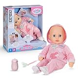 BABY born Hannah Spiel mit Mir, Babypuppe mit 5 Funktionen, weichem Stoffkörper und Accessoires,...