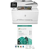 HP Color Laserjet Pro M282nw Multifunktions-Farblaserdrucker (Drucker, Scanner, Kopie + Microsoft...