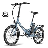 Fafrees E-Bike Klapprad 20 Zoll, Elektrofahrrad Ebike Herren 36V 16.75Ah Akku, E-Fahrrad Damen 250W,...