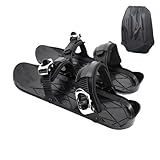 Skiskates Für Erwachsene - Winter Kurz Schlittschuh Ski Schuhe Für Outdoor | Atmungsaktive Winter...