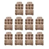 DOITOOL Eierhalter Organizer aus Umweltfreundlichem Papierzellstoff 6 Fächer Eieraufbewahrung für...