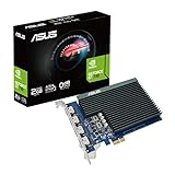 ASUS GeForce GT 730 2GB DDR5 Grafikkarte (4x HDMI, Single-Slot-Design, passive Kühlung, GPU Tweak...