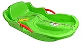 Schlitten Kinderschlitten BOB MINIBOB Kunststoff Rodel 4 Farben (Grün)