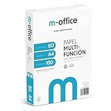A4-Papier, 80 g, Packung mit 100 Blatt, Multifunktionspapier für Inkjet- und Laserdrucker,...