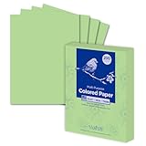 WritePads Veritas Farbiges Kopierpapier, grün, 21,6 x 27,9 cm, 75 g/m², 200 Blatt (1 Ries),...
