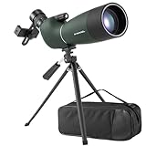 Spektiv Sportschützen,25-75x70 HD Spektiv mit Stativ IP67 Wasserdichtes BAK4 Porro Prism FMC...