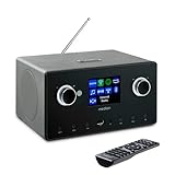 MEDION P85444 2.1 Internetradio mit Subwoofer (DAB+, UKW Radio, Spotify Connect, WLAN, Bluetooth,...