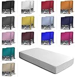 2er Set Jersey Spannbettlaken Spannbetttücher Bettlaken Spannbetttuch weiche Baumwolle mit...