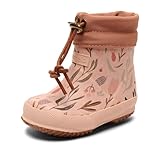 bisgaard Unisex Kinder Thermo Baby Rain Boot, Rose Flower, 21 EU