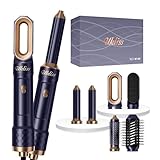 Airstyler 6 in 1,Hair Styler set Haarstyler avec 6 accessoires Rundbürstenföhn, Warmluftbürste,...