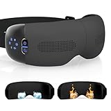 HubiCare Augenmassagegerät mit Wärme- & Kühlmasken - 3D Airbag Knetvibration für Augenringe,...