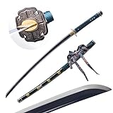 LQSMX sword 103cm Samurai-Schwert Katana/Scharf/Handgeschliffener hochmanganhaltiger...