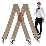 Hosenträger Für Männer Zum Gebrauch Mit Jeans | Robuste Hosenträger Für Große Größen |...