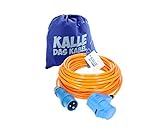 KALLE DAS KABEL CEE Verlängerung Kalle Blue Signal 2,5mm² Winkel Industrie BAU Boot Womo Camping...