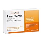 Paracetamol-ratiopharm® 1000 mg Tabletten: Der gut verträgliche Klassiker hilft langanhaltend...