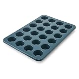 KitchenAid Muffinform aus aluminisiertem Stahl, antihaftbeschichtet, spülmaschinenfest, Agave, 24...