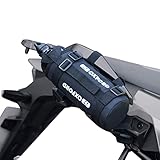 Bottle Stash Flaschenhalter oder Kraftstoffflaschenhalter für Motorräder, Schwarz