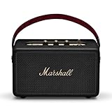 Marshall Kilburn III Tragbarer Bluetooth Lautsprecher mit über 50 Stunden Spieldauer - Schwarz und...
