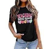 Damenmode Valentinstag Blumen Langarm Rundhals Fleece Sweatshirt 1 Mutter Kind Geschenk pärchen...