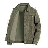Winterjacke Herren Leichte Wildleder Outdoor Sportjacke Cargo Jacke Wildleder Bomber Varsity Jacke...