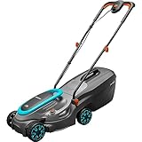Gardena Akku-Rasenmäher PowerMax 32/18V P4A ohne Akku: 32 cm Schnittbreite, 30 l Fangvolumen,...