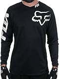 Fox Racing Herren Verdunkelungsjersey Verdunkelungs-Trikot, Schwarz, Medium