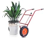 Verstellbarer Griff für den Garten mit flachem Rad – einfaches Montagewerkzeug für müheloses...