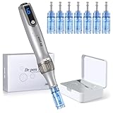 Dr. pen Ultima M8S Professionelle Microneedling Pen – Drahtlos, Einfach bedienbar, LED-Anzeige,...