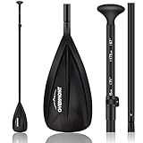 OVERMONT Stand-Up Paddling Stechpaddel SUP Teleskop Paddel 165cm-215cm Verstellbar Zerlegbar...