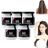 Black Silk Mild Hair Relaxer, 100 ml, 2024 Neuer Black Silk Mild Hair Relaxer, Pflegebehandlung für...