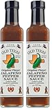 Old Texas Jalapeno Pepper Sauce, 250 ml (Packung mit 2)