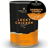 Royal Spice Lucky Chicken 120g - Hähnchen Gewürz & BBQ Rub Gewürzmischung für Chicken Wings &...