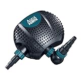 AquaForte O-15000 Plus, 135 Watt, max. Durchfluss 15 m3 pro Stunde, max. Förderhöhe 6 Meter,...