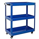 Multifunktionaler Werkzeugwagen, strapazierfähig, 100 kg Kapazität, 3. Etage, verdicktes Design,...
