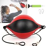 XUBX Double End Boxing Speed Ball, Suspended Punchingball, Leder Regen Punching Speedball Boxsack...