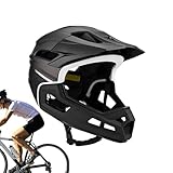 ZHUMCCY Full Face Mountainbike Helm - Mountainbike Helm Erwachsene Herren Damen - Verstellbarer...