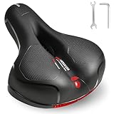 Roysmart Fahrradsattel Gel Fahrradsitz, Fahrradsattel Damen Herren, Breiter Weicher Komfortabel...