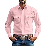 Hemd Herren Langarm Button Down Arbeits Tshirt T Shirt Flanellhemd Mens Klamotten Kariertes Hemd...