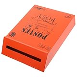 Kisangel Vintage Wandbriefkasten aus Robustem Eisen Wandmontierbarer Briefkasten mit Ausreichender...