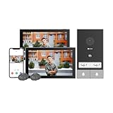 EZVIZ 2K Video Türklingel Kit mit Türsprechanlage & Doppelten 7-Zoll-Farb-Touchscreens, KI...