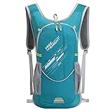 pistro Leichter Fahrradrucksack, 7 l, faltbarer Tagesrucksack für Damen und Herren, tägliches...