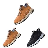 Winterschuhe Herren Warm Gefüttert, Winterstiefel Herren Gefüttert Und Wasserdicht Schneestiefel...