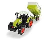 Dickie Toys 203739000 Toys CLAAS Ares Set, großer Traktor mit Anhänger und Kippmechanismus, 57 cm...